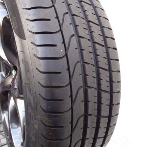 KIT CERCHI IN LEGA 5EQ BRUNITI PERFORMANCE E PNEUMATICI PIRELLI ALFA ROMEO GIULIA 19 ORIGINALI DOPPIA MISURA