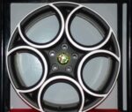 KIT CERCHI IN LEGA 5EV CLASSICO E PNEUMATICI PIRELLI A/S ALFA ROMEO STELVIO 19 ORIGINALI BRUNITI
