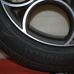 KIT CERCHI IN LEGA 5EV CLASSICO E PNEUMATICI PIRELLI A/S ALFA ROMEO STELVIO 19 ORIGINALI BRUNITI