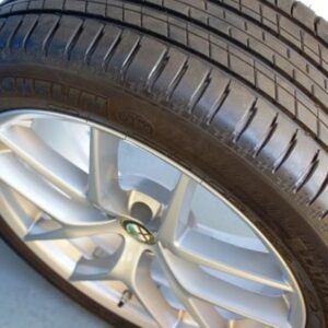 KIT CERCHI IN LEGA 5A6 TROFEO E PNEUMATICI MICHELIN ALFA ROMEO STELVIO 20 ORIGINALI SILVER