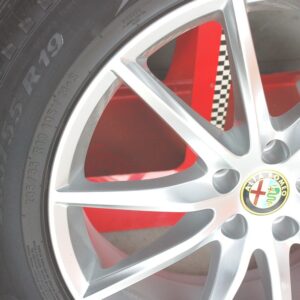 KIT CERCHI IN LEGA 5FB VELOCE E PNEUMATICI PIRELLI A/S ALFA ROMEO STELVIO 19 ORIGINALI