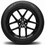 Cerchi Stelvio 20 Originali Alfa Romeo Trofeo Nero Lucido e Pneumatici Continental Crosscontact Lx Sport 255 45