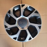 Cerchi 500L 16 Originali Fiat Nero Diamantato Opaco