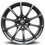 Cerchi Giulia 17 Originali Alfa Romeo a Raggi Brunito