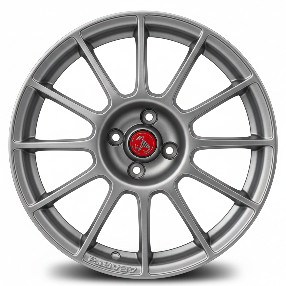 Cerchi 500 Abarth Brembo 17 Originali Fiat Titanio F878