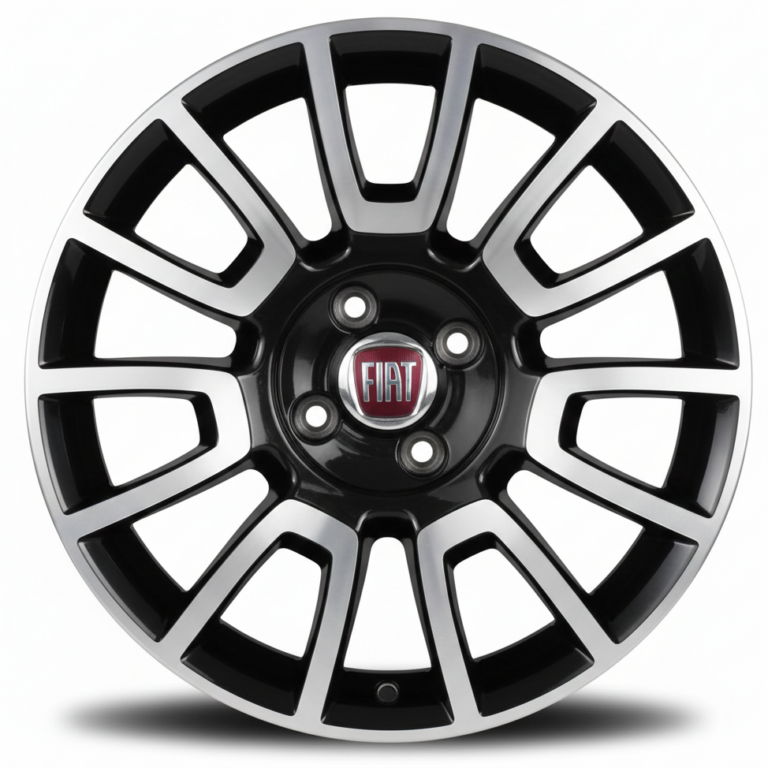 Cerchi Bravo 16 Originali Fiat Nero Diamantato