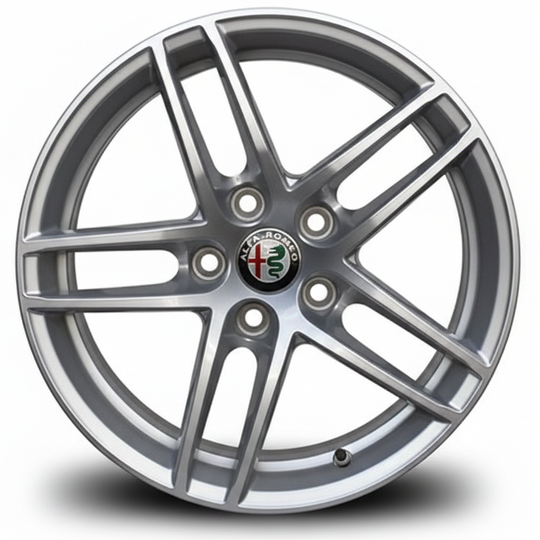 Cerchi Giulia e Giulietta 16 Originali Alfa Romeo a Doppie Razze