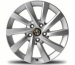 Cerchi Giulietta 16 Originali Alfa Romeo a Turbina (Singolo)