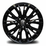 Cerchi Giulietta 17 Originali Alfa Romeo Multi Spoke Nero Lucido