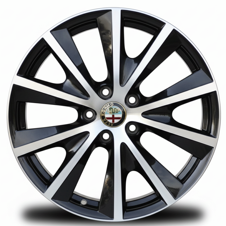 Cerchi Giulietta 18 Originali Alfa Romeo a Raggi Cromati (Singolo)