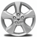 Cerchi Megane 17 a 5 Razze Piene Renault