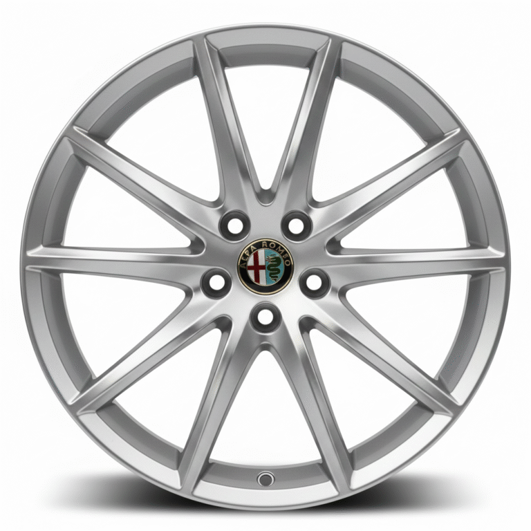 CERCHI IN LEGA 5FB VELOCE ALFA ROMEO STELVIO19 SILVER ORIGINALI