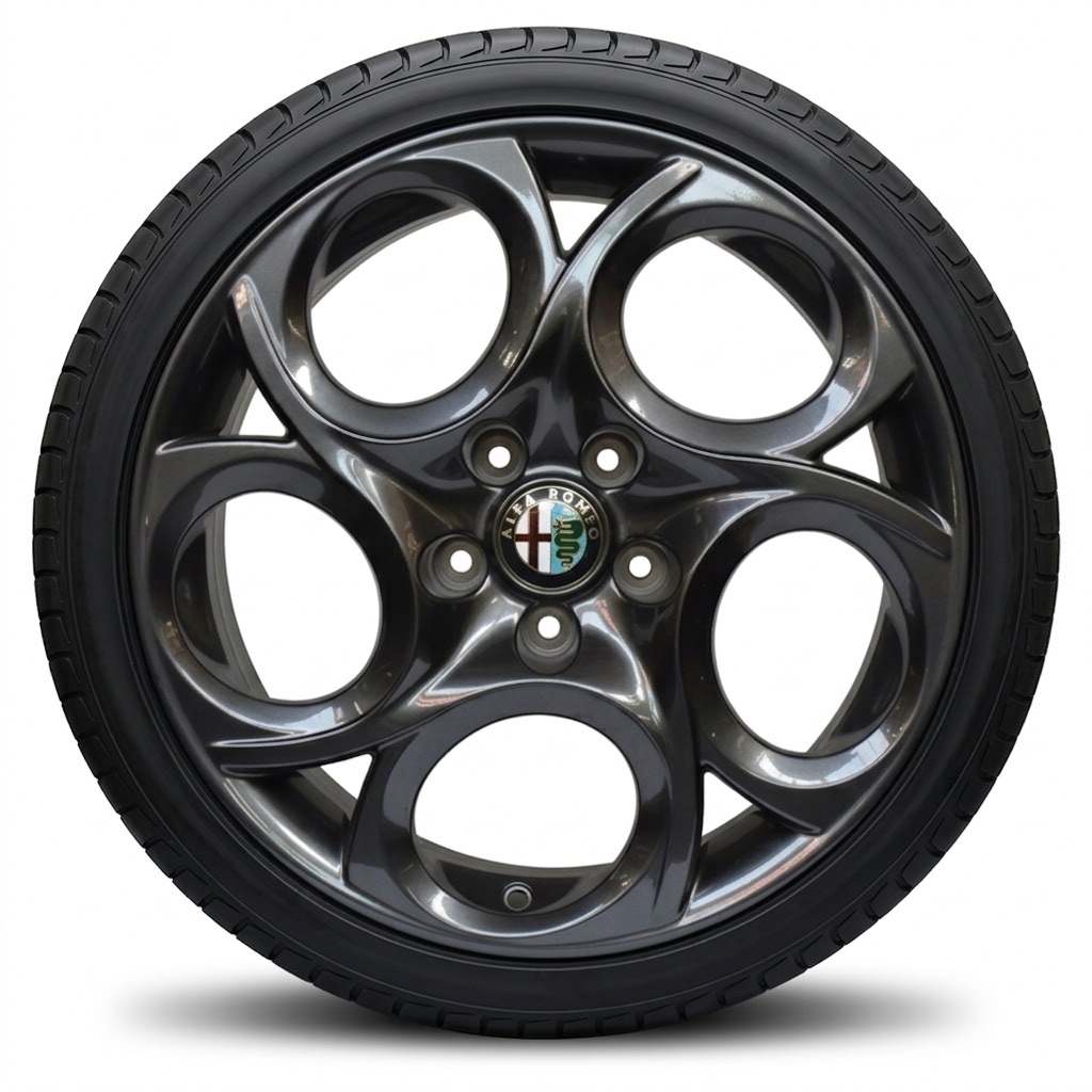 Cerchi Giulietta 17 Originali Alfa Romeo a 5 Fori Antracite e Pneumatici Saferich 225 45 Cerchi Giulietta 17 Originali Alfa Romeo a 5 Fori Antracite e Pneumatici Saferich 225 45