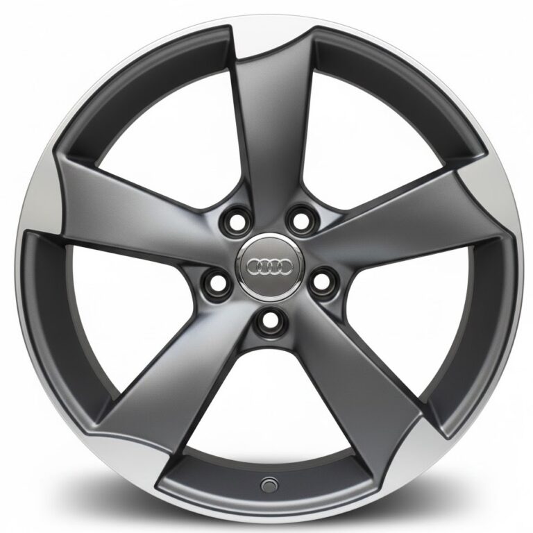 Cerchi Audi A5 19 Replica Rotor Antracite Diamantato ET43