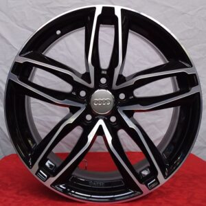 Cerchi in lega Audi A3 18 Gmp Atom Nero Diamantato - Image 1
