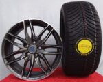 Cerchi 17 Peugeot Oz Msw 24 Antracite Diamantato e Pneumatici Goodyear 225 45