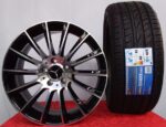 Cerchi 18 Mercedes Benz Psw Brema Nero Diamantato e Pneumatici Lanvigator 225 40