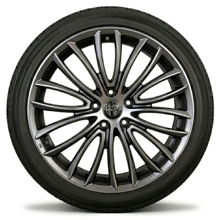 Cerchi Giulietta 18 Alfa Romeo Originali a doppie razze Brimetal e Pneumatici Invernali Bridgestone Blizzak Lm001 92 V XL 225 40