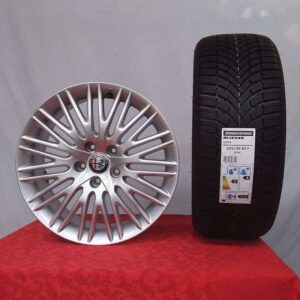 Cerchi Giulietta BBs Silver e Gomme Bridgestone Blizzak