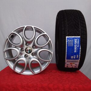 Cerchi Giulietta 16 Originali Alfa Romeo a 7 Fori e Pneumatici invernali Farroad FRD76 91H 205 55