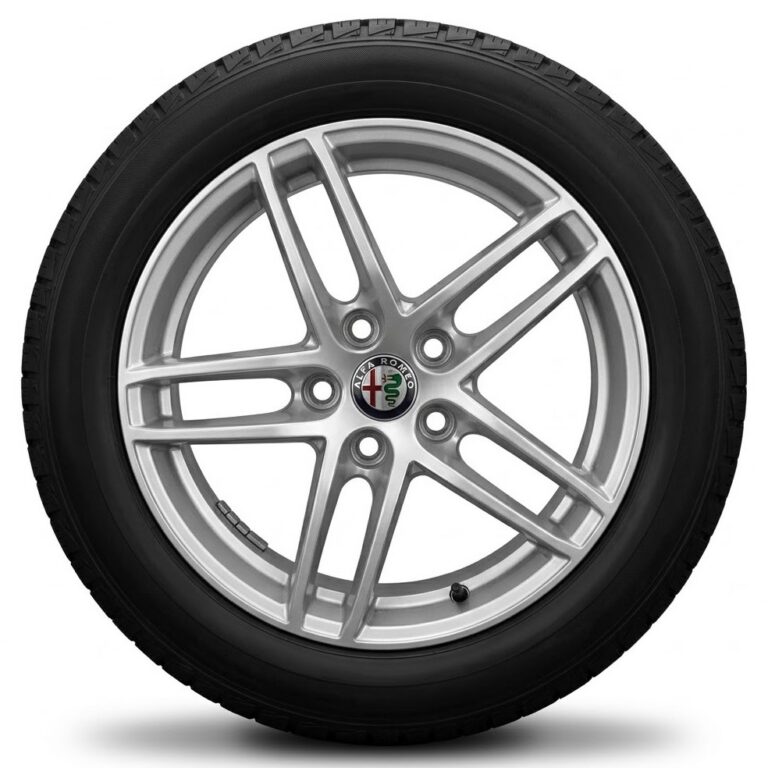 Cerchi Giulietta 16 Originali Alfa Romeo a Doppie Razze e Pneumatici invernali Uniroyal Ms Plus 77 91H 205/55R16