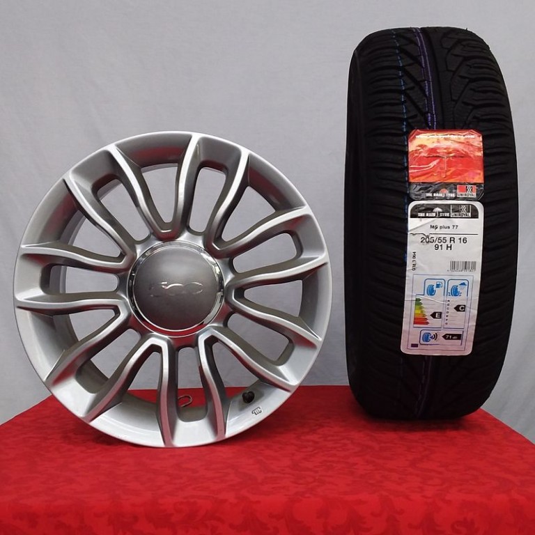 Cerchi in lega fiat 500l 16 pollici