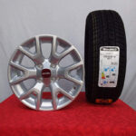 Kit Cerchi Panda 15 e Pneumatici Barum Polaris