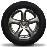 Cerchi Stelvio 18 Originali Alfa Romeo Sport Bruniti e Pneumatici Michelin Latitude SPort3 235 60