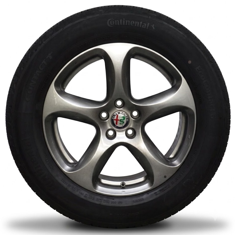 Cerchi Stelvio 18 Originali Alfa Romeo Sport Bruniti e Pneumatici Michelin Latitude SPort3 235 60 Cerchi Stelvio 18 Originali Alfa Romeo Sport Bruniti e Pneumatici Michelin Latitude SPort3 235 60
