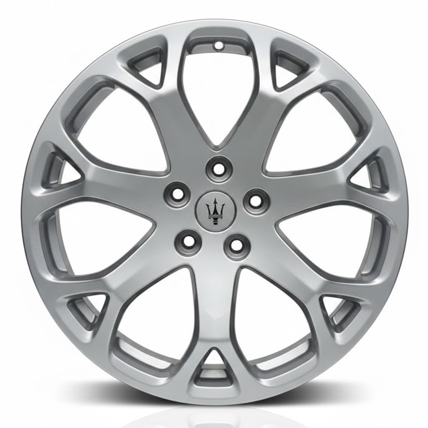 Cerchi Gran Turismo 19 Originali Maserati Silver Cerchi Gran Turismo 19 Originali Maserati Silver