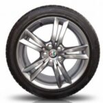 Cerchi Giulietta 17 Originali Alfa Romeo a Doppie Razze Brunito e Pneumatici Uniroyal WinterExpert 225 45