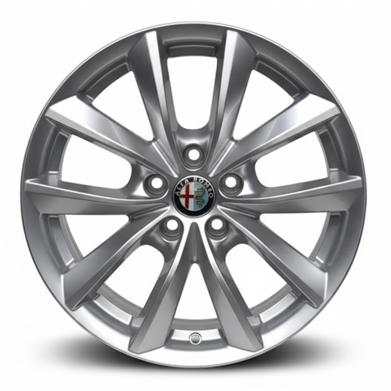 Cerchi Stelvio 17 Originali Alfa Romeo Silver