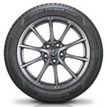 Cerchi Giulia 17 Originali Alfa Romeo a Raggi Bruniti con Pneumatici Hankook W320
