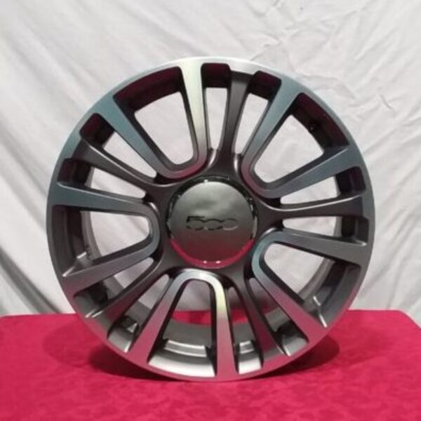Cerchi 500L 17 Originali Fiat Antracite Diamantato