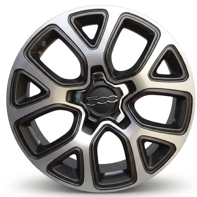 Cerchi 500X 17 Originali Fiat Mopar Antracite Diamantato