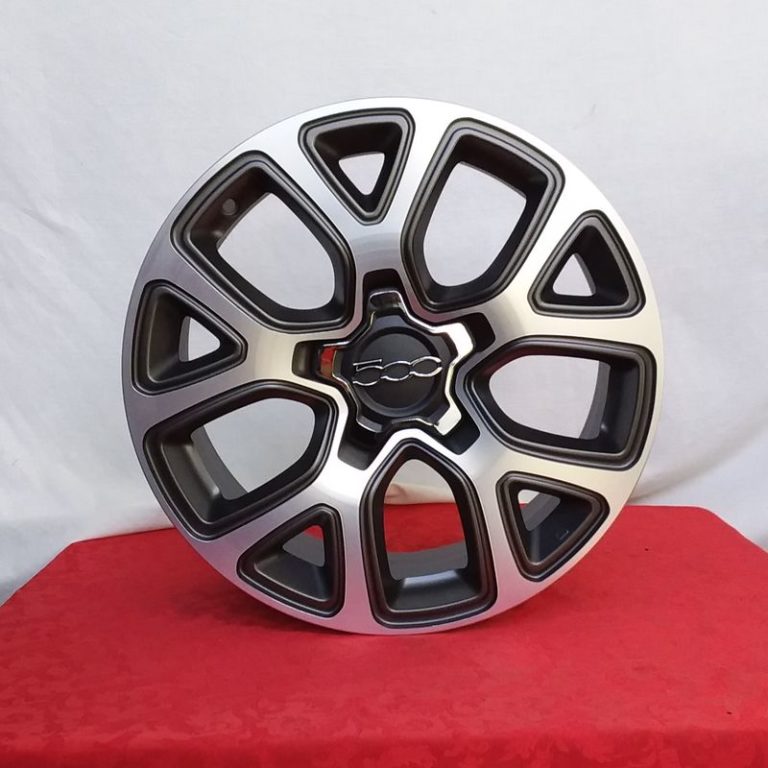 Cerchi 500X 17 Originali Fiat Mopar Antracite Diamantato