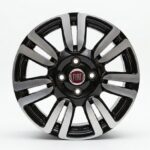 Cerchi Grande Punto 15 Originali Fiat Nero Lucido Diamantato