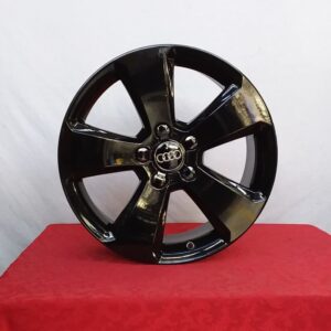 Cerchi in lega Audi A3 17 Originali 5 Razze Nero Lucido