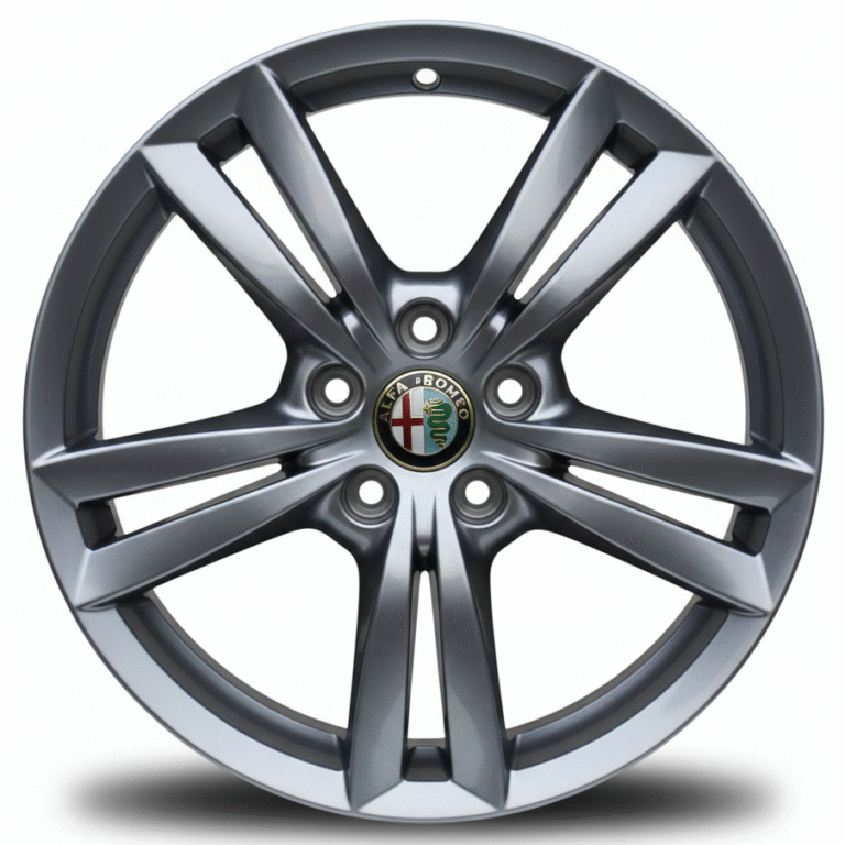 Cerchi Giulietta 17 Originali Alfa Romeo a Doppie Razze Brunito (Singolo)