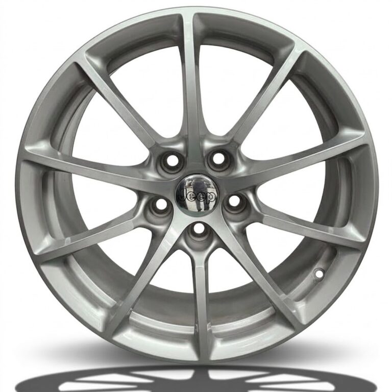 Cerchi Jeep Renegade 17 Originali a Raggi Silver