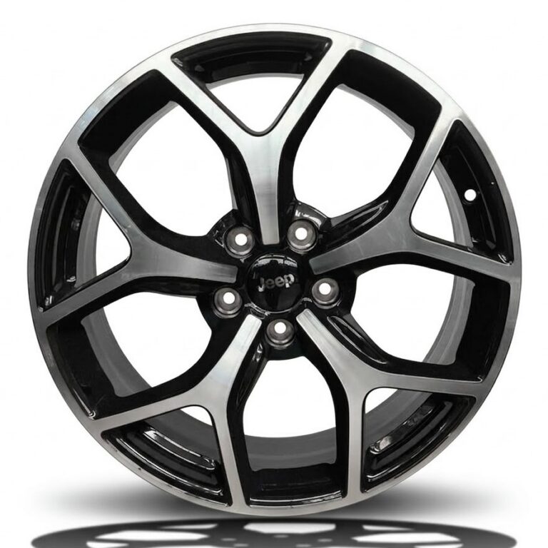 Cerchi Jeep Renegade 18 Originali Diamante Nero Lucido Diamantato