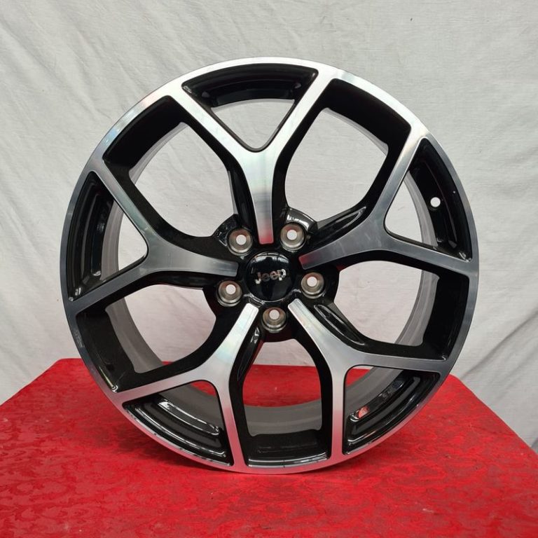 Cerchi Jeep Renegade 18 Originali Diamante Nero Lucido Diamantato