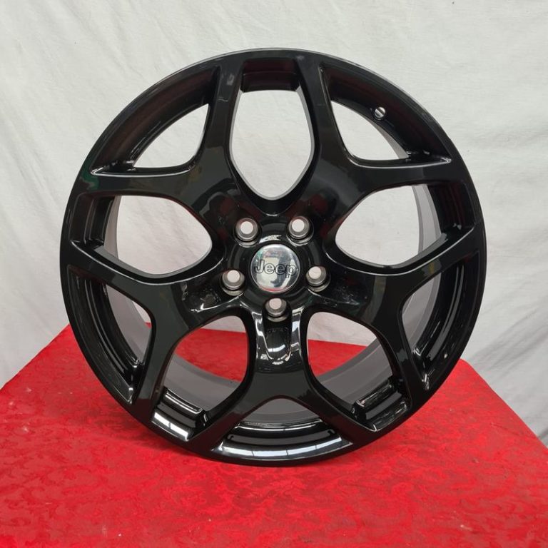 Cerchi Jeep Renegade 18 Originali Design Nero Lucido