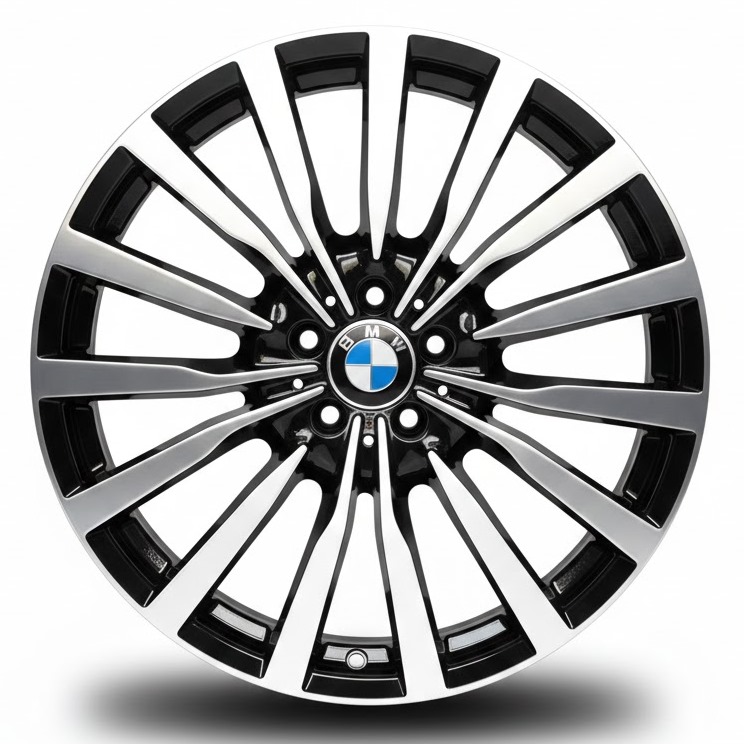 Cerchi Bmw X3 20 Mak Krone Nero Diamantato