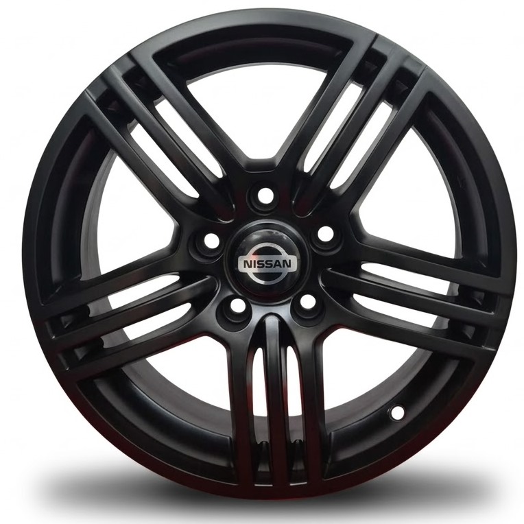Cerchi in lega Nissan Qashqai 16 Tekno Nero Opaco