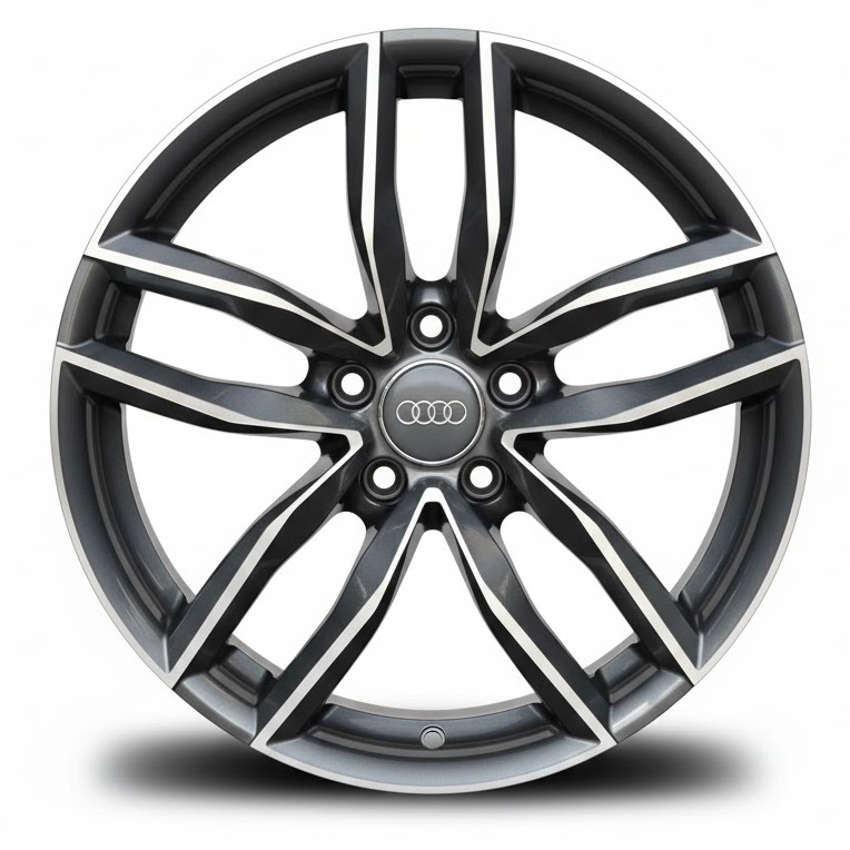 Cerchi Audi A4 - A5 - A6 17 Mak Sarthe Gun Met Mirror Face ET37