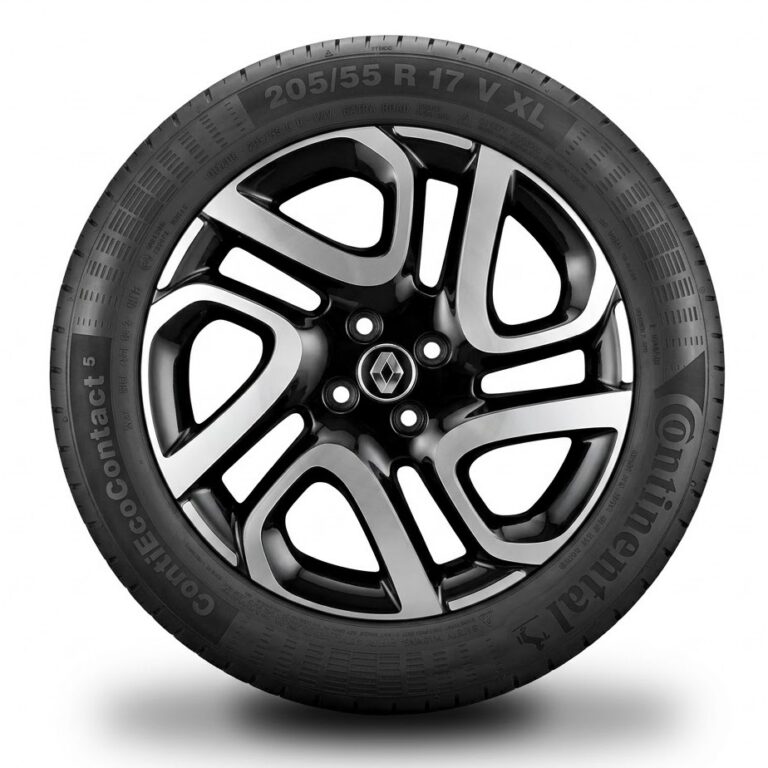 Cerchi Captur 17 Originali Renault e Pneumatici Continental EcoContact5 205 55