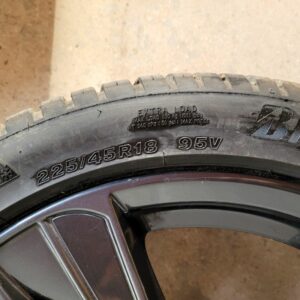 Cerchi Juke 18 Originali Nissan e Pneumatici Bridgestone A005 225 45 - Image 3