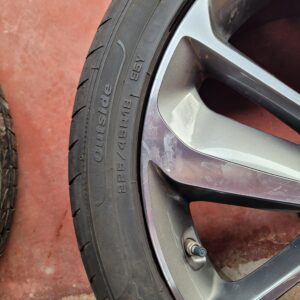 Cerchi Niro 18 Originali Kia e Pneumatici Fulda SportControl 225 45 - Image 3