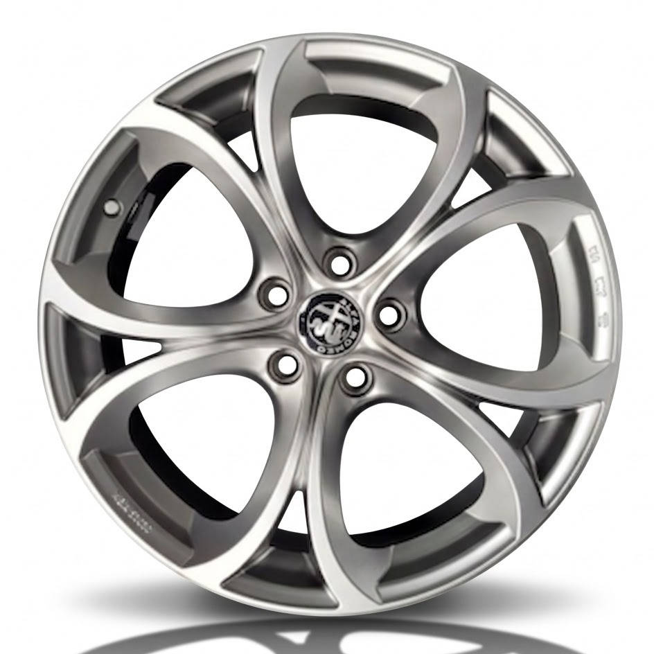 Cerchi Alfa Romeo Giulia - Stelvio 18 Mak Lario M-Titanium*